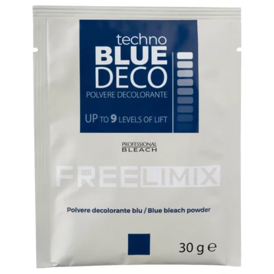 Blue Bleaching Powder for Intense Hair Lightening - Anti-yellow