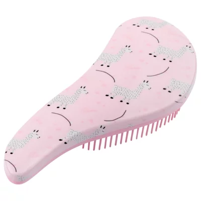 Detangling Hairbrush - Tangle No More - Llamas
