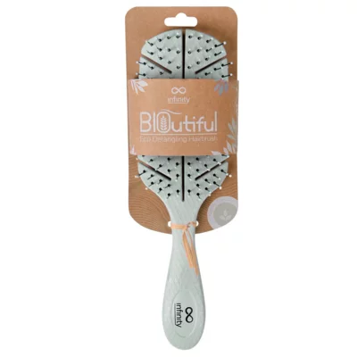 Eco Detangling Hairbrush INFINITY BIOutiful Grey