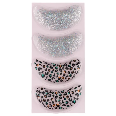 Gel jastučići za predeo ispod očiju - Glitter and Animal Print