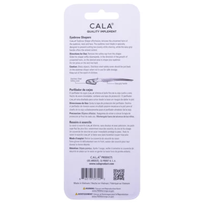 Eyebrow Shapers CALA Transparent 3pcs