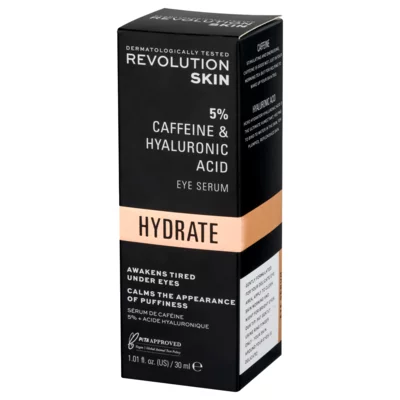 Under Eye Serum - 5% Caffeine and Hyaluronic Acid
