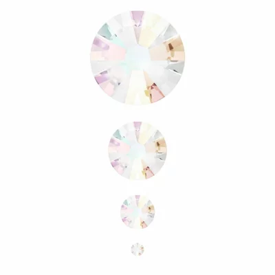 Nail Crystals CRYSP-05 Mix AB Purple 175pcs