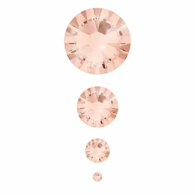 Nail Crystals CRYSP-06 Mix Rose Gold 175pcs