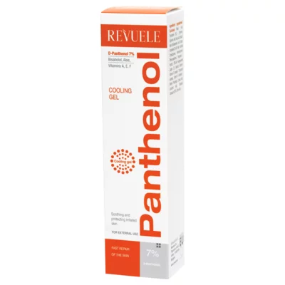 Gel za hlađenje i umirivanje kože posle opekotina REVUELE 7% Pantenol 75ml