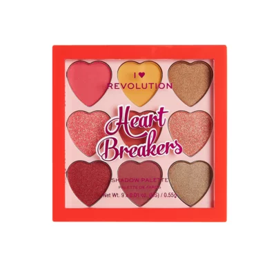 Paleta senki i pigmenata I HEART REVOLUTION Heartbreakers Courage