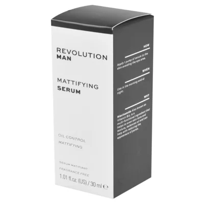Serum za matiranje kože lica REVOLUTION MAN niacinamid 30ml