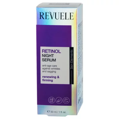 Noćni serum za lice REVUELE Skin Elements retinol