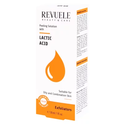 Serum za blagi piling masne kože lica REVUELE Exfoliators mlečna kiselina