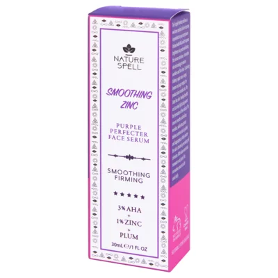 Smoothing Face Serum NATURE SPELL 3%AHA + 1%Zinc