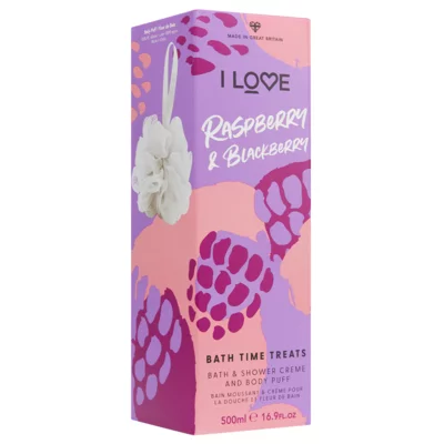 Bathing Set - Raspberry & Blackberry