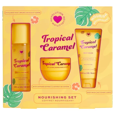 Hranljivi set za telo I HEART REVOLUTION Tropical Caramel