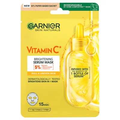 Sheet Face Mask GARNIER Vitamin C