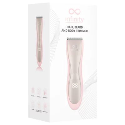 Cordless Hair, Beard and Body Trimmer with LED Display - INF483