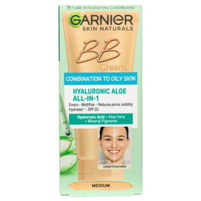 BB krema za masnu kožu lica GARNIER SPF25 - Medium