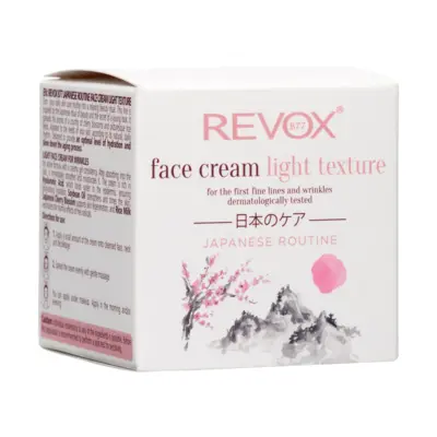 Face Cream for the First Fine Lines and Wrinkles - Japanese Ritual