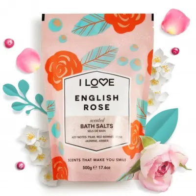 English Rose Bath Salts