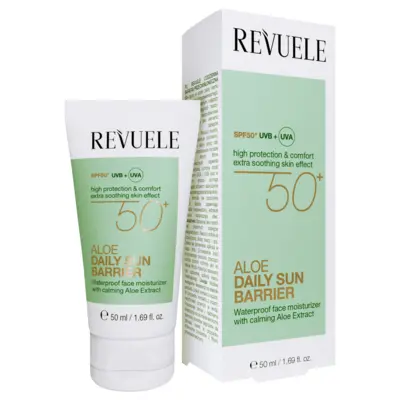 Face Moisturizer SPF50 - Aloe