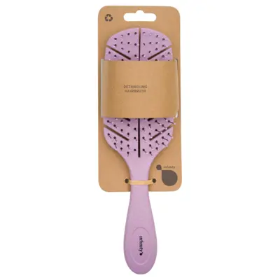 Eco Detangling Hairbrush INFINITY BIOutiful Purple