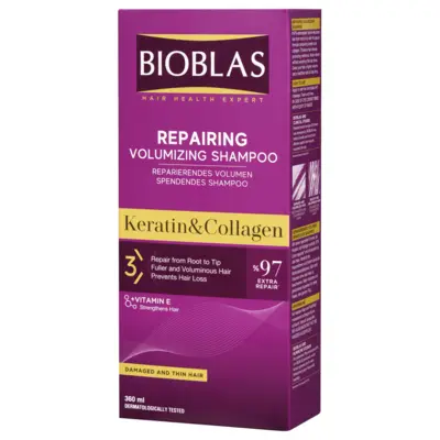 Šampon za volumen kose - kolagen i keratin