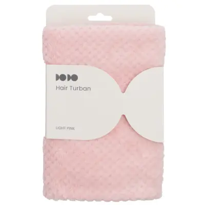 Hair Turban - Light Pink