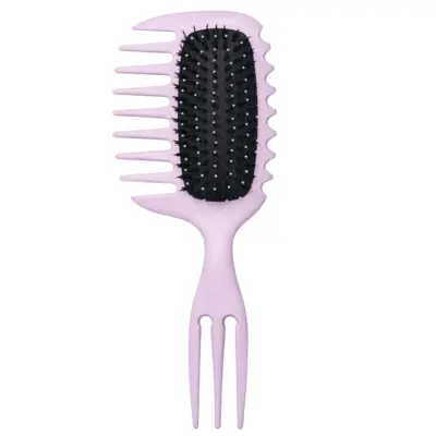 Curly Hair Brush - Purple