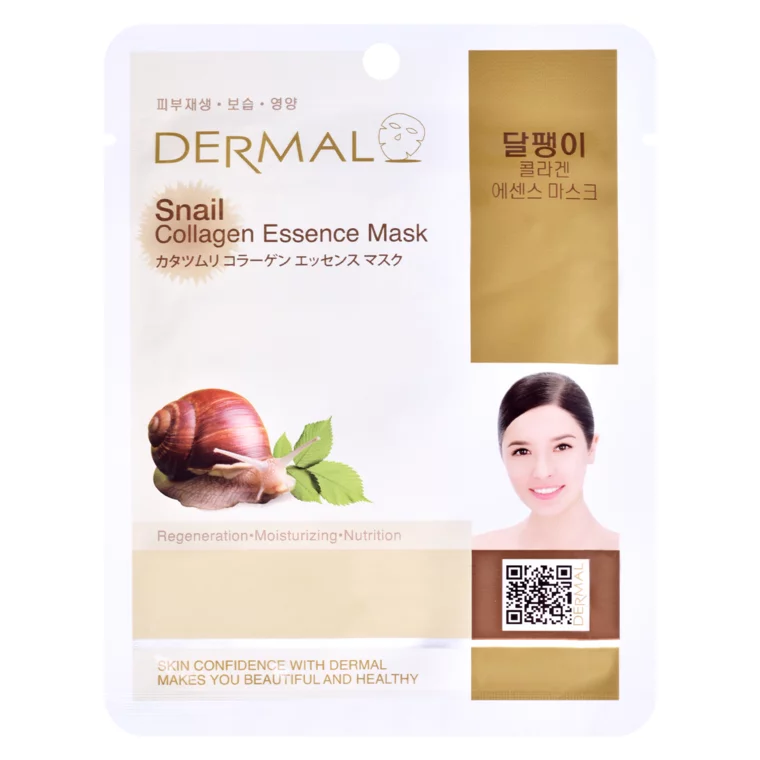 KOREA SNAIL COLLAGEN ESSENCE MASK お取り置き Amazon.com : DERMAL Snail Collagen Essence Facial Mask Sheet